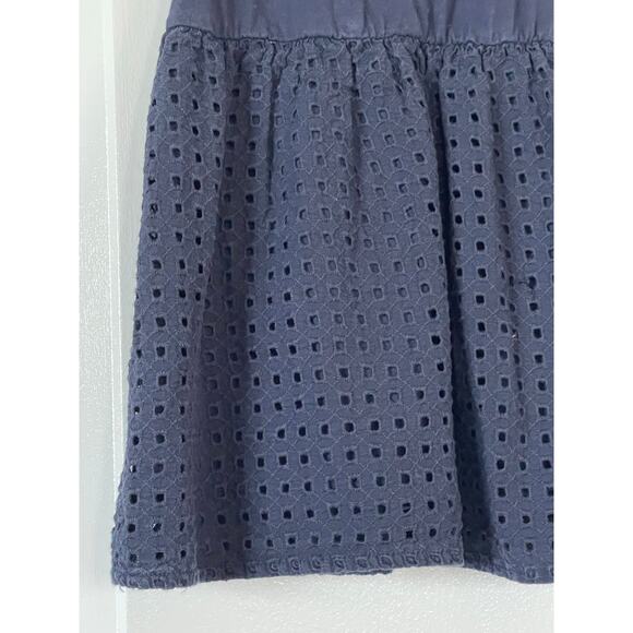 Navy Blue Girls Summer Dress Size 5 - Picture 7 of 8